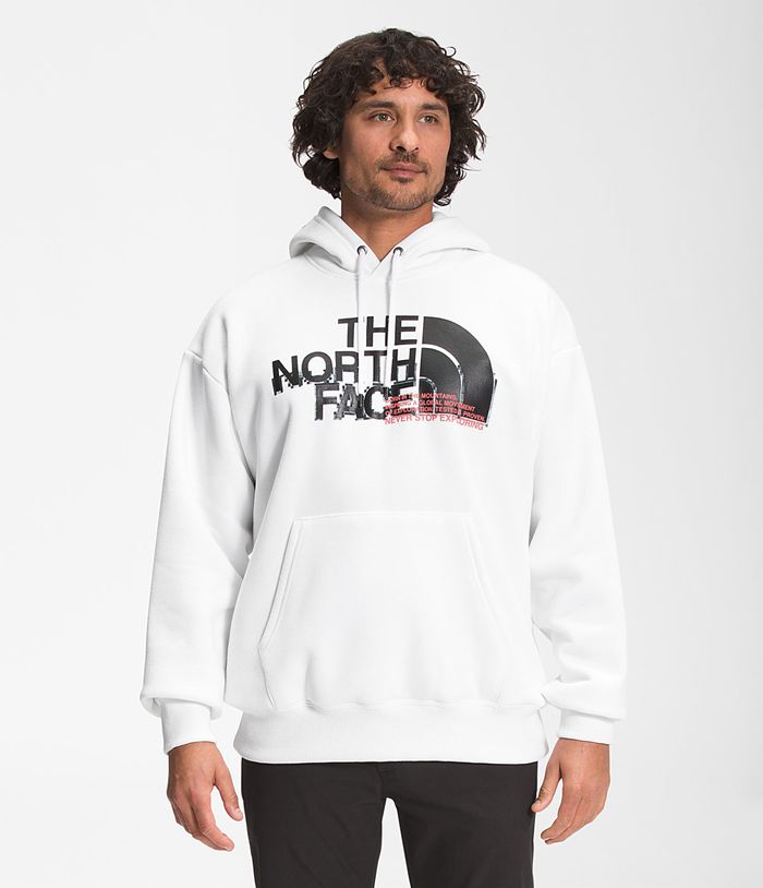 The North Face Hoodie Heren Coordinates Pullover YKQF71654 - Wit